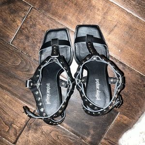 Jeffrey Campbell Terminate Black Women size 7.5 Heels